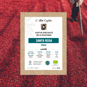 L'Ilot Cafés Santa Rosa Pérou bio équitable micro lot Fources La Romieu Larressingle Lavardens